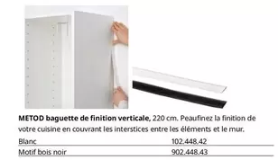 Metod Baguette De Finition Verticale offre sur IKEA