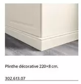 Plinthe Décorative offre sur IKEA