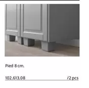 Pied 8 Cm. offre sur IKEA