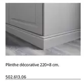 Plinthe Décorative offre sur IKEA