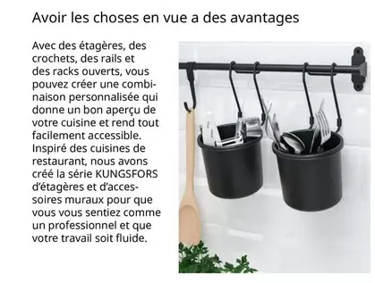 Avoir Les Choses En Vue A Des Avantages offre sur IKEA