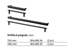 Nydala Poignée Noir offre sur IKEA