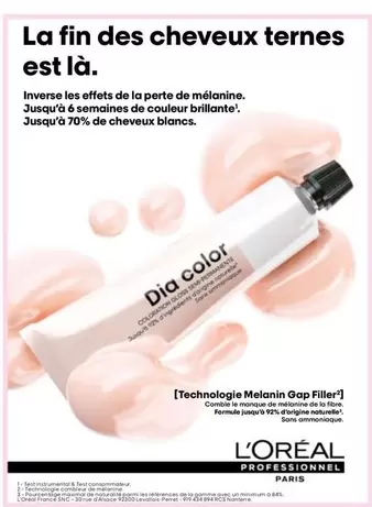 L'Oréal - La Fin Des Cheveux Ternes Est La. offre sur Tchip