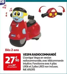 Chicco - Vespa Radiocommandé offre à 27,9€ sur Auchan Hypermarché