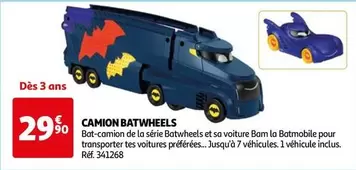 Camion Batwheels offre à 29,9€ sur Auchan Hypermarché