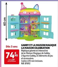 Gabby Et La Maison Magique La Maison Celebration offre à 74,9€ sur Auchan Hypermarché