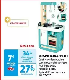 Cuisine Bon Appetit offre à 27,9€ sur Auchan Hypermarché