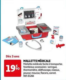 Mallette Médicale offre à 19,9€ sur Auchan Hypermarché