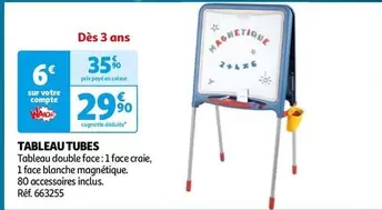 TABLEAU TUBES offre à 29,9€ sur Auchan Hypermarché