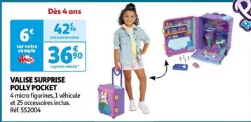 Polly Pocket - Valise Surprise offre à 36,9€ sur Auchan Hypermarché