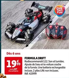 One Two Fun - Formula Drift offre à 19,99€ sur Auchan Hypermarché