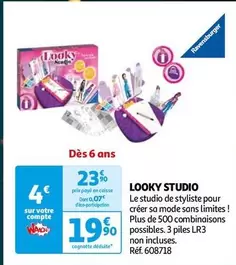 Ravensburger - Looky Studio offre à 19,9€ sur Auchan Hypermarché