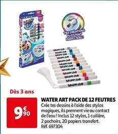 Water Art Pack De 12 Feutres offre à 9,9€ sur Auchan Hypermarché