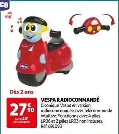 Chicco - Vespa Radiocommandé offre à 27,9€ sur Auchan Hypermarché