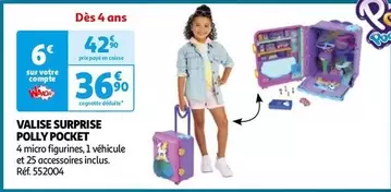 Polly Pocket - Valise Surprise offre à 36,9€ sur Auchan Hypermarché