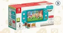 Nintendo - Le Pack Console Switch Lite Edition Limitee Animal Crossing offre à 199,99€ sur Auchan Hypermarché