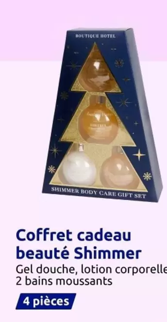 Coffret Cadeau Beauté Shimmer