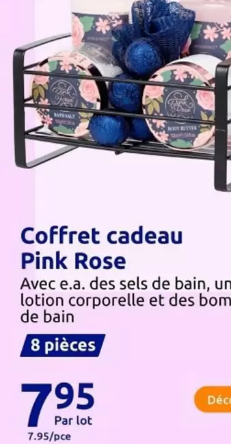 Coffret Cadeau Pink Rose