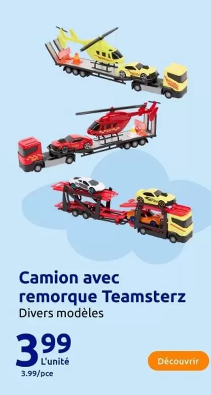 Camion Avec Remorque Teamsterz