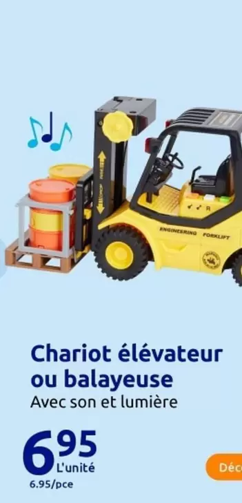 Chariot Elevateur Ou Balayeuse