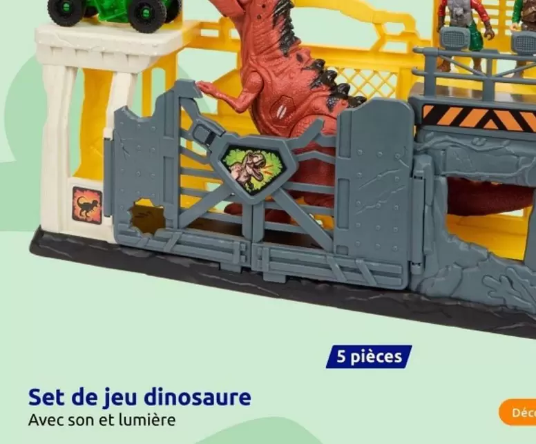 Set De Jeu Dinosaure