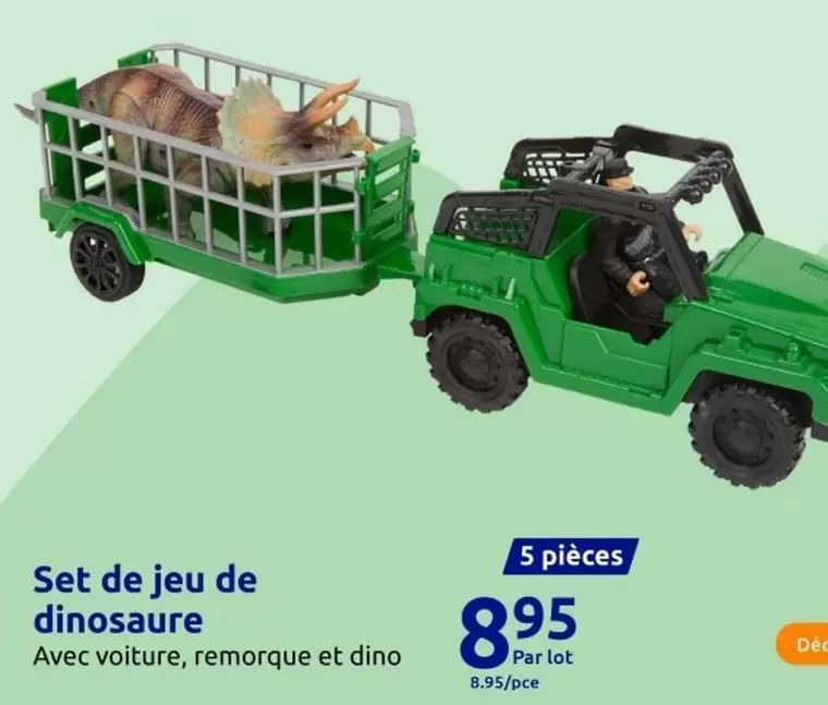 Set De Jeu De Dinosaure