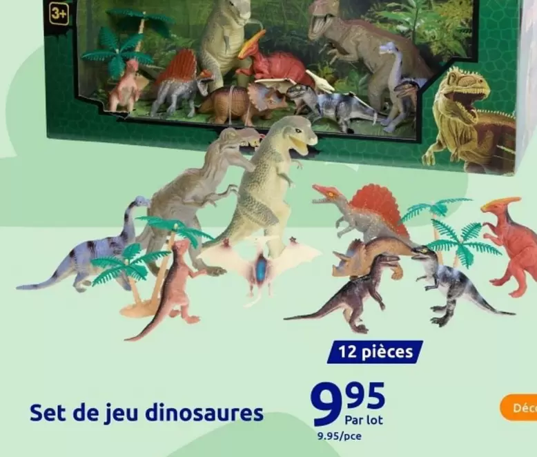 Set De Jeu Dinosaures