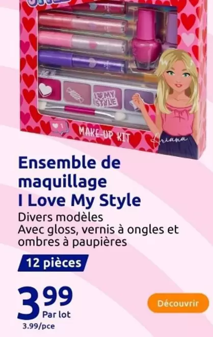 Style - Ensemble De Maquillage I Love My