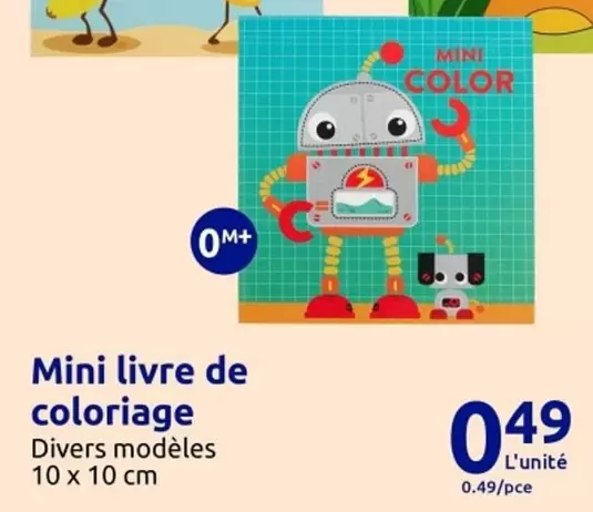 Mini Livre De Coloriage