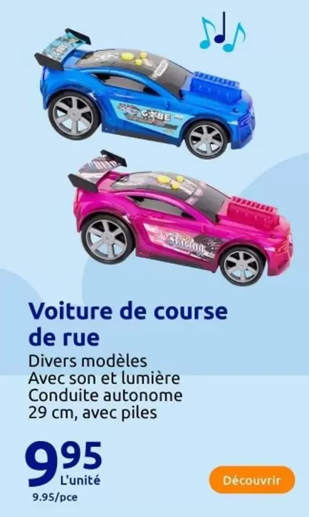 Voiture De Course De Rue