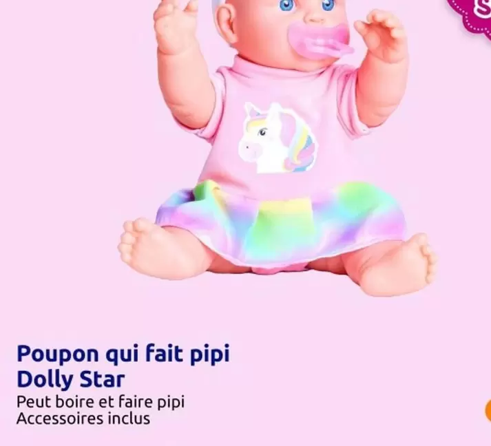 Poupon Qui Fait Pipi Dolly Star