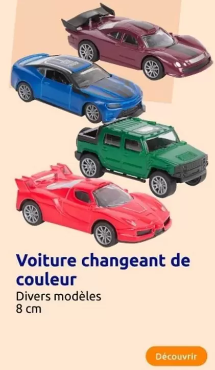 Voiture Changeant De Couleur