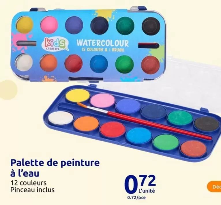 Palette -  De Peinture À L'eau