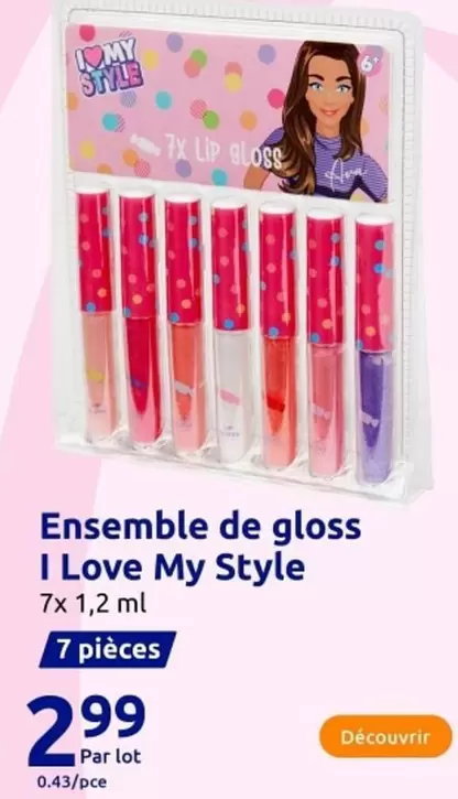 Ensemble De Gloss I Love My Style