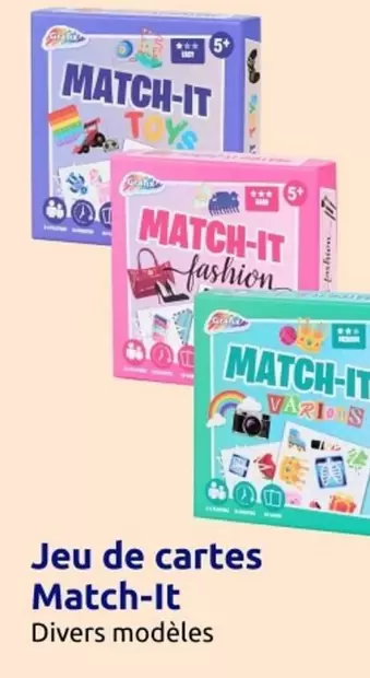 Jeu De Cartes Match-it