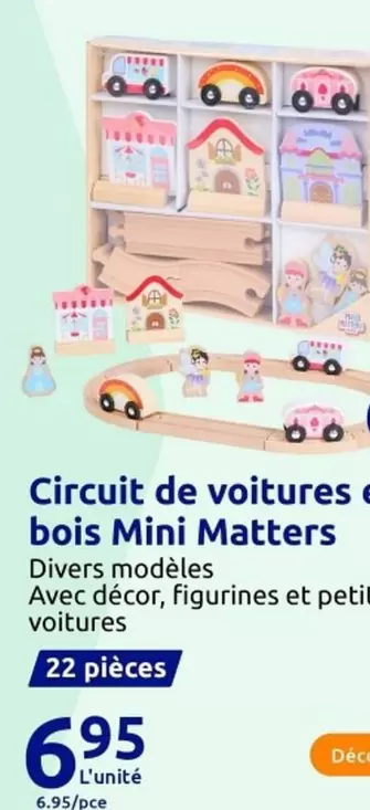 Mini Matters - Circuit De Voitures Bois