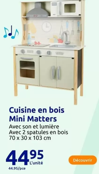 Cuisine En Bois Mini Matters