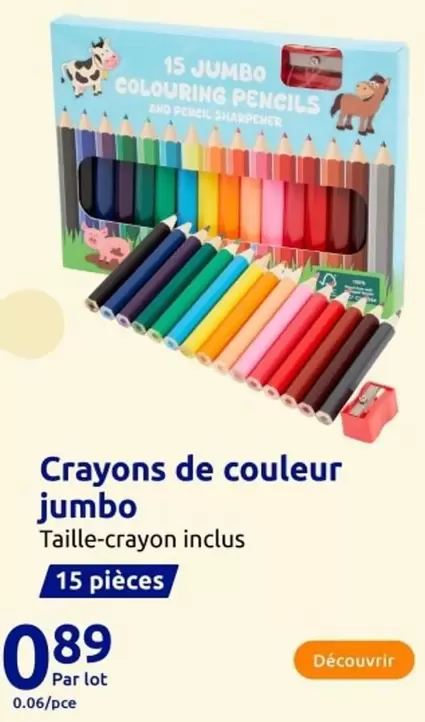 Jumbo - Crayons De Couleur