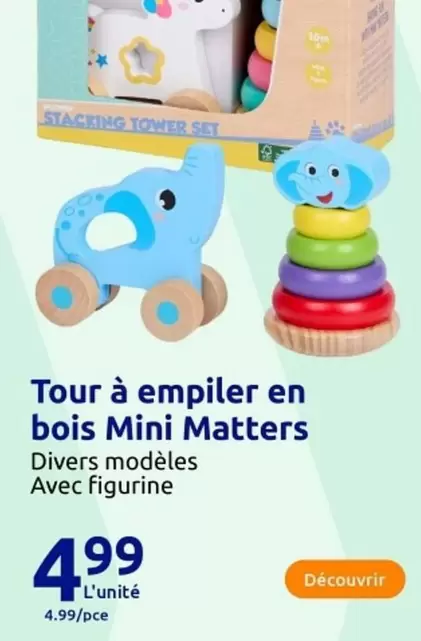 Mini Mattress - Tour À Empiler En Bois