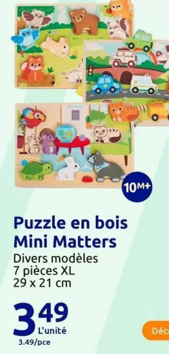 Mattress - Puzzle En Bois Mini