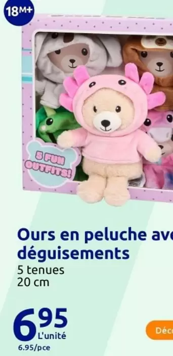 Ours En Peluche Avec Déguisements