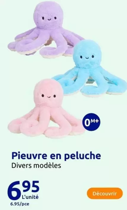 Pieuvre En Peluche