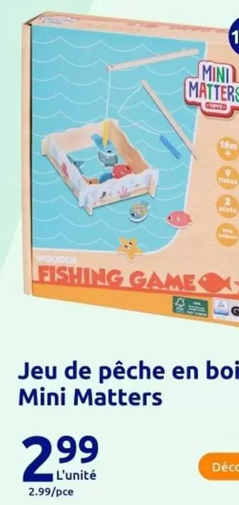 Mattress - Jeu De Pêche En Bois Mini