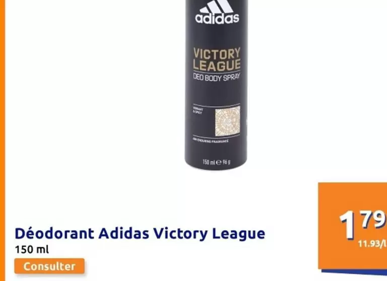 Adidas - Déodorant  Victory League