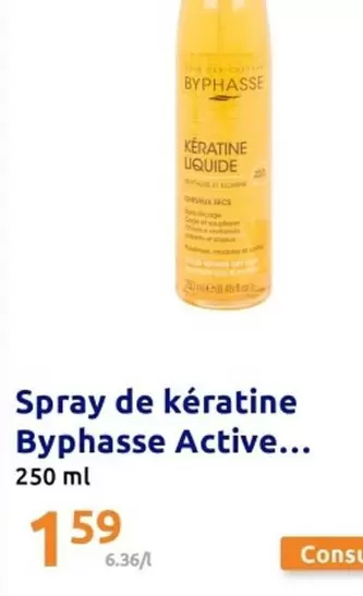 Byphasse - Spray De Kératine Active...