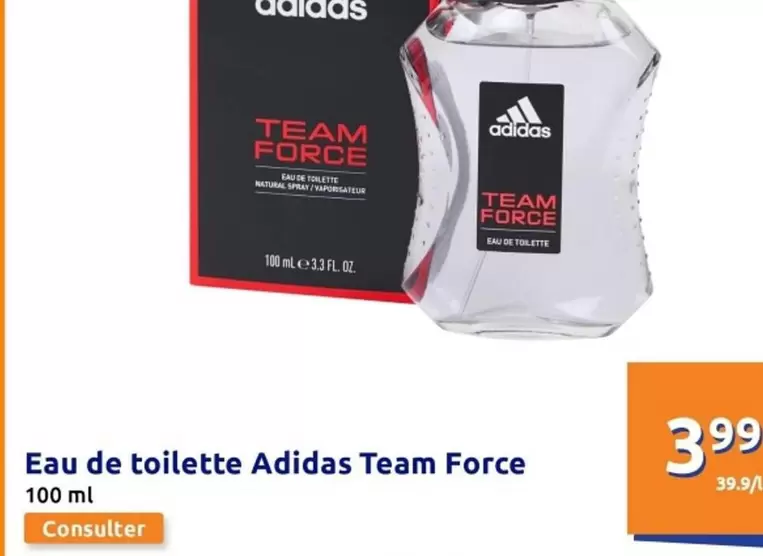 Adidas - Eau De Toilette Team Force