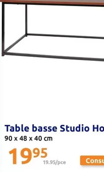 Table Basse Studio Ho