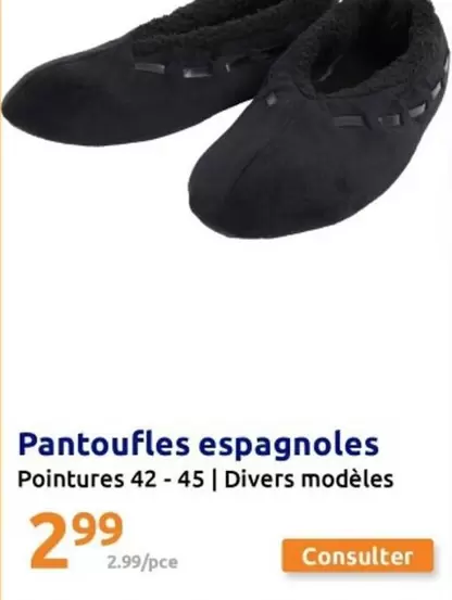 Pantoufles Espagnoles