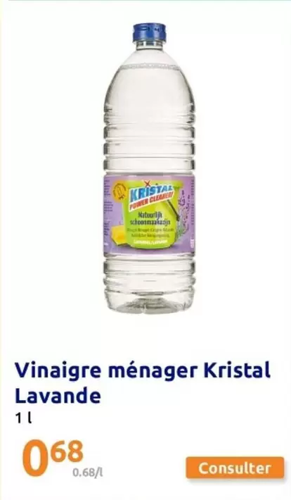 Kristal Lavande - Vinaigre Ménager