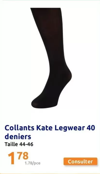 Collants Kete Legwear 40 Deniers